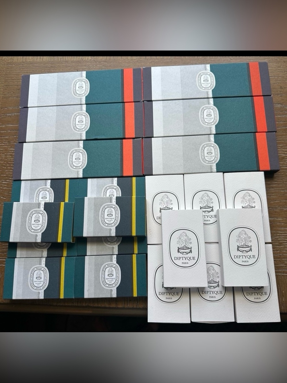 Diptyque box matches - 22 boxes